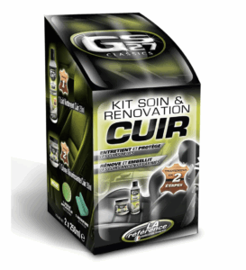 Kit soin et rénovation pour cuir 